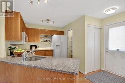 Granite countertops. -