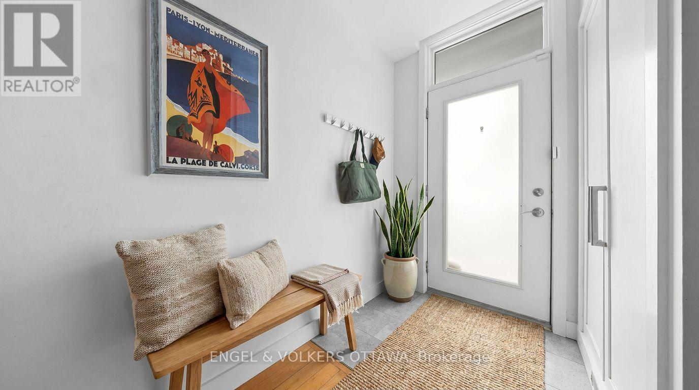 Virtually staged entrance - 53 Vaughan Street, Ottawa, ON