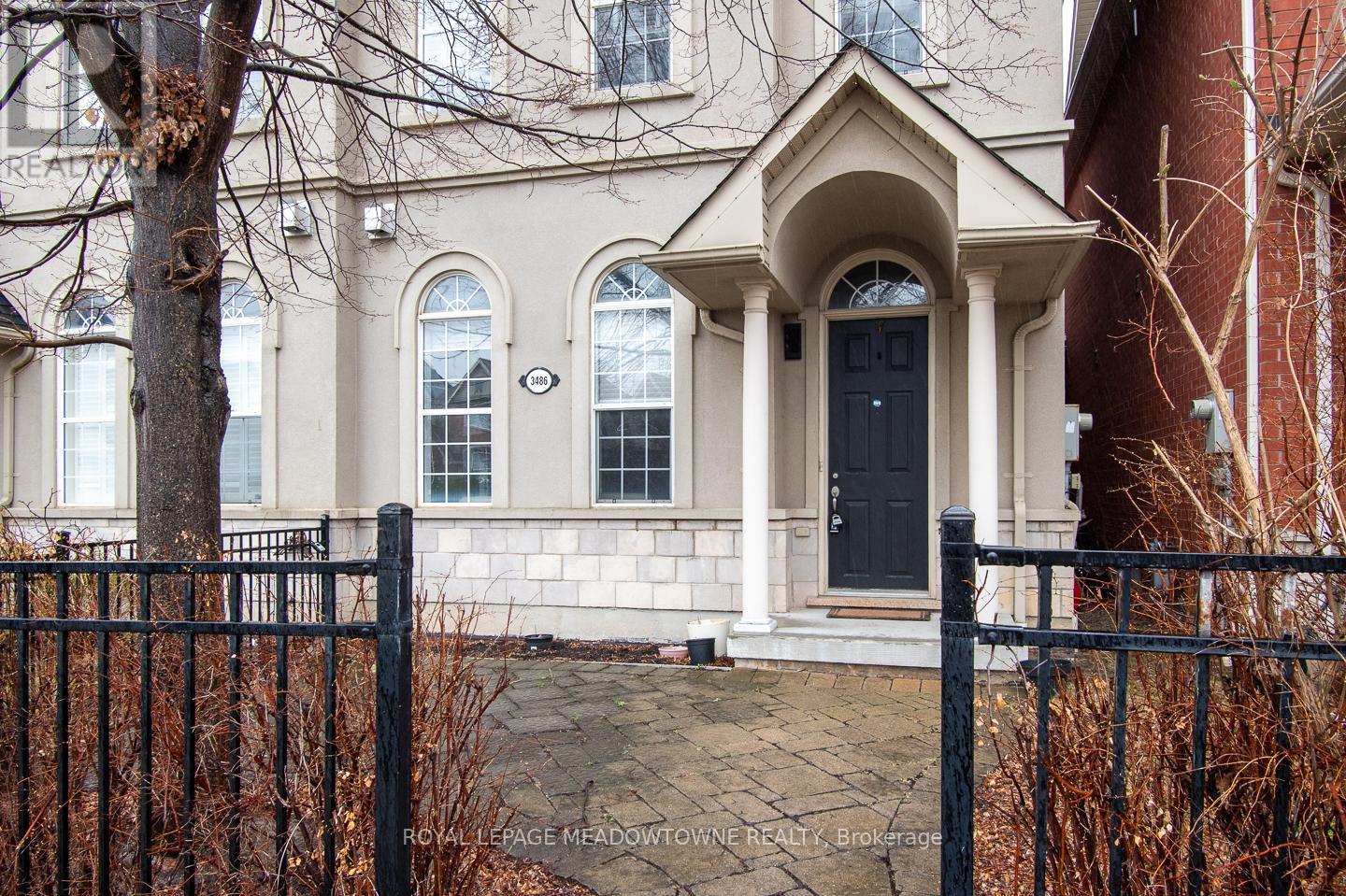Flagstone pavers in front - 3486 Eglinton Avenue W, Mississauga, ON