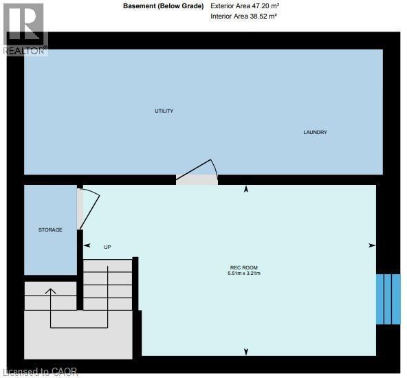 Floor plan - 415-435 Garden Street Unit# 421, Cambridge, ON