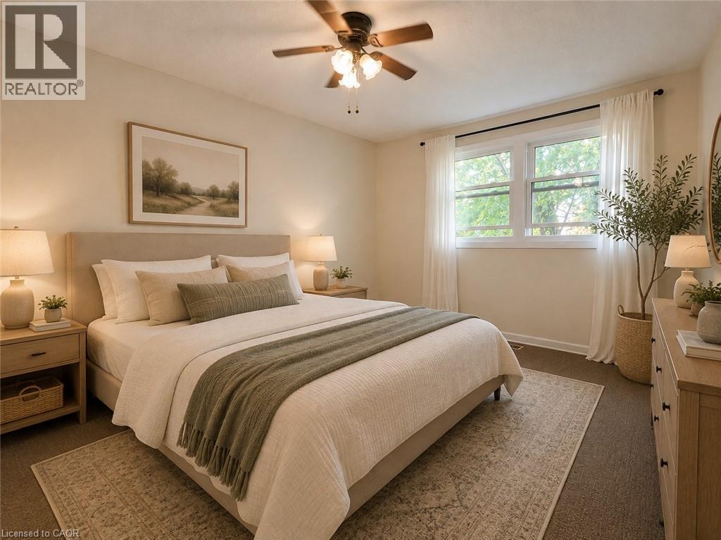 Virtually Staged - 80 Maclennan Avenue, Hamilton, ON - Indoor Photo Showing Bedroom