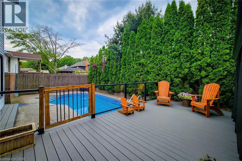 29 Woodside Square, Fonthill, ON - Outdoor With In Ground Pool With Deck Patio Veranda