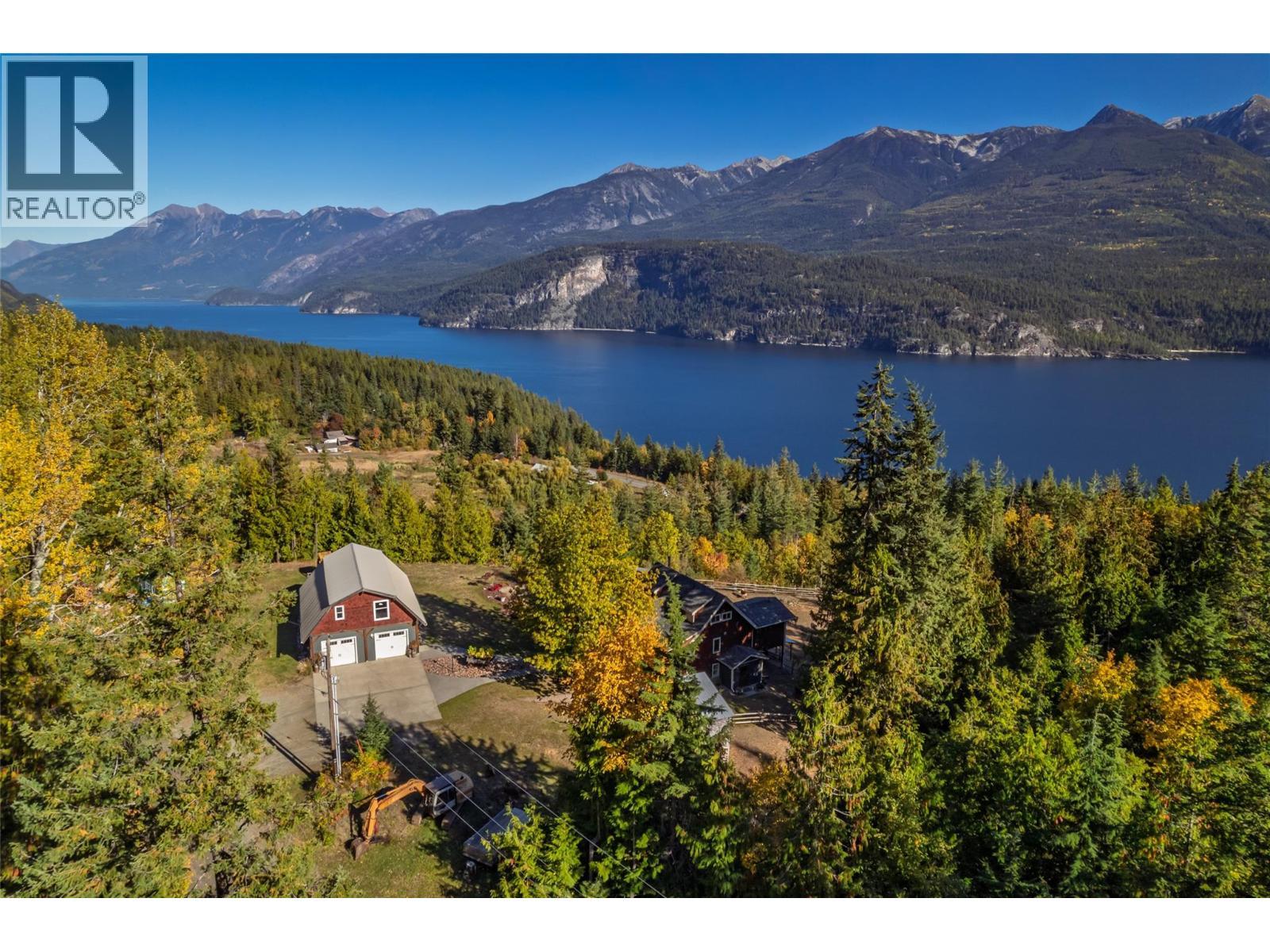 8840 Olson Road, Kaslo, BC - Outdoor With Body Of Water With View