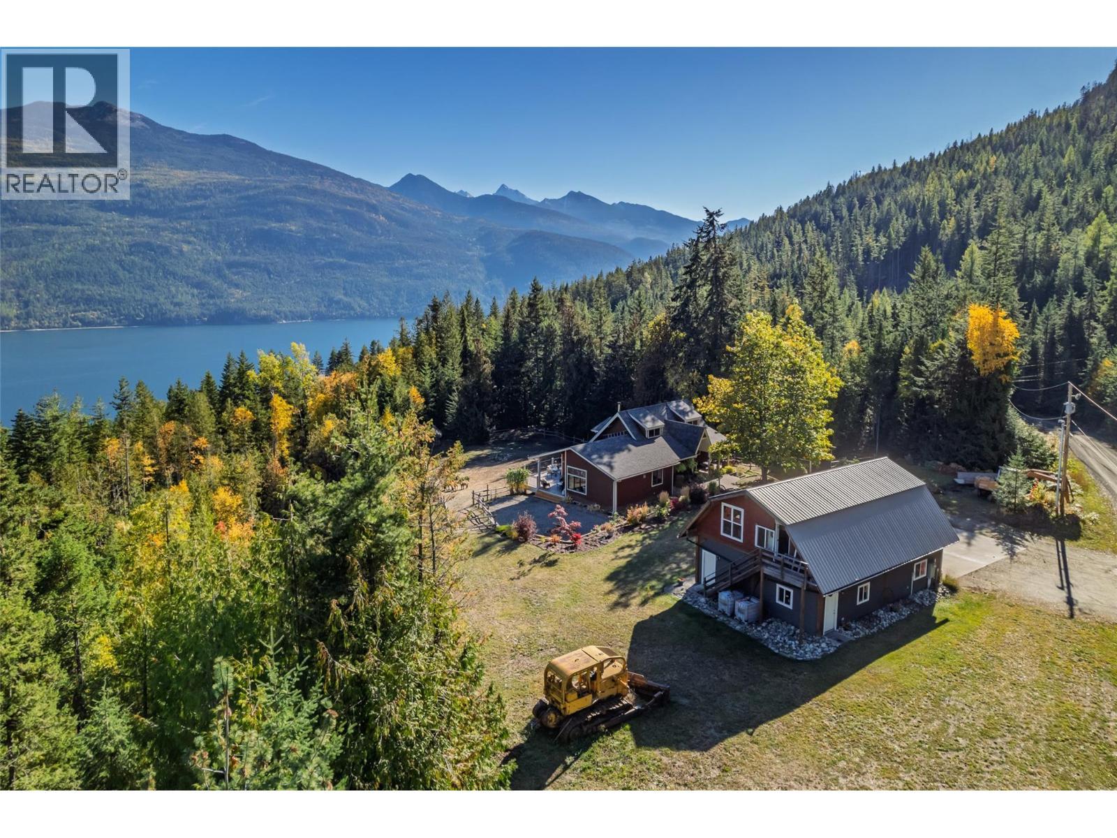 8840 Olson Road, Kaslo, BC - Outdoor With Body Of Water With View