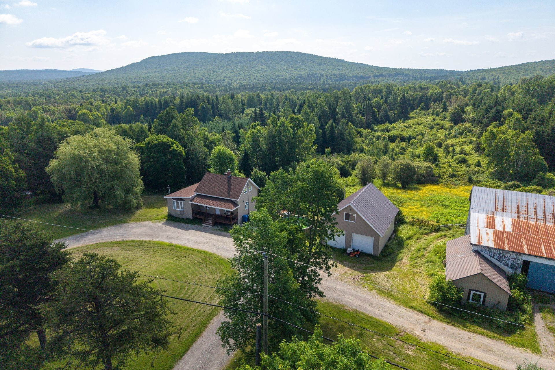 Aerial View - 244 Route 204 O., Saint-Adalbert, QC