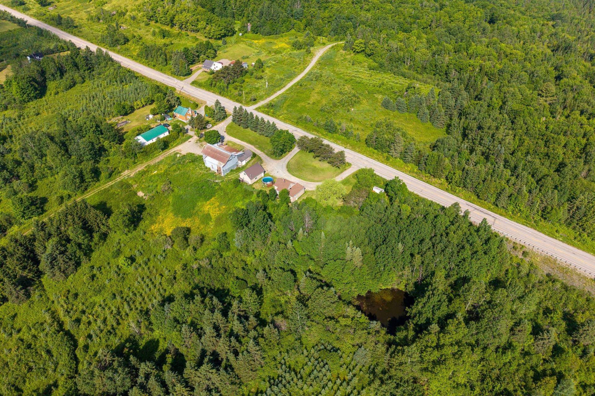 Aerial View - 244 Route 204 O., Saint-Adalbert, QC