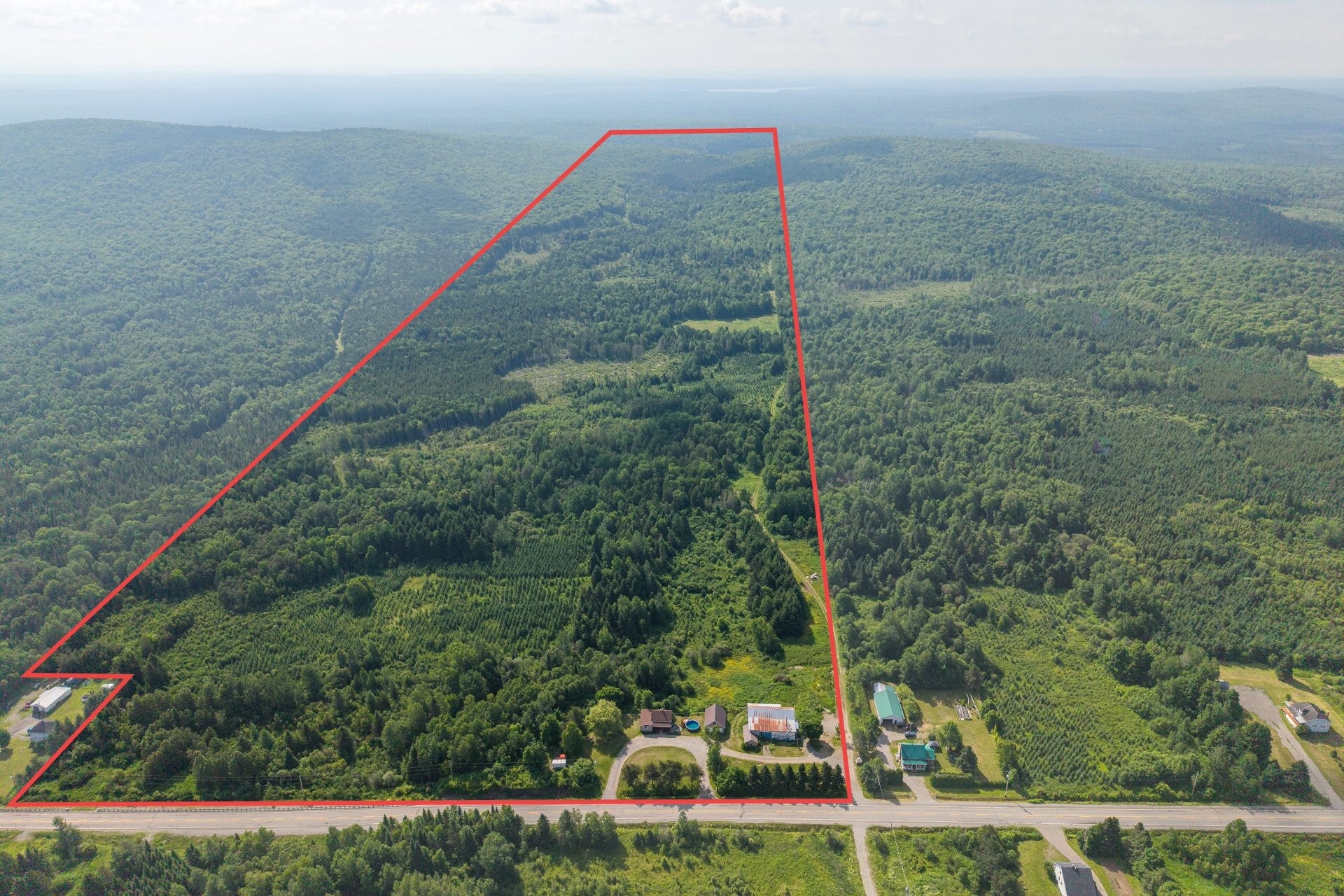 Aerial View - 244 Route 204 O., Saint-Adalbert, QC
