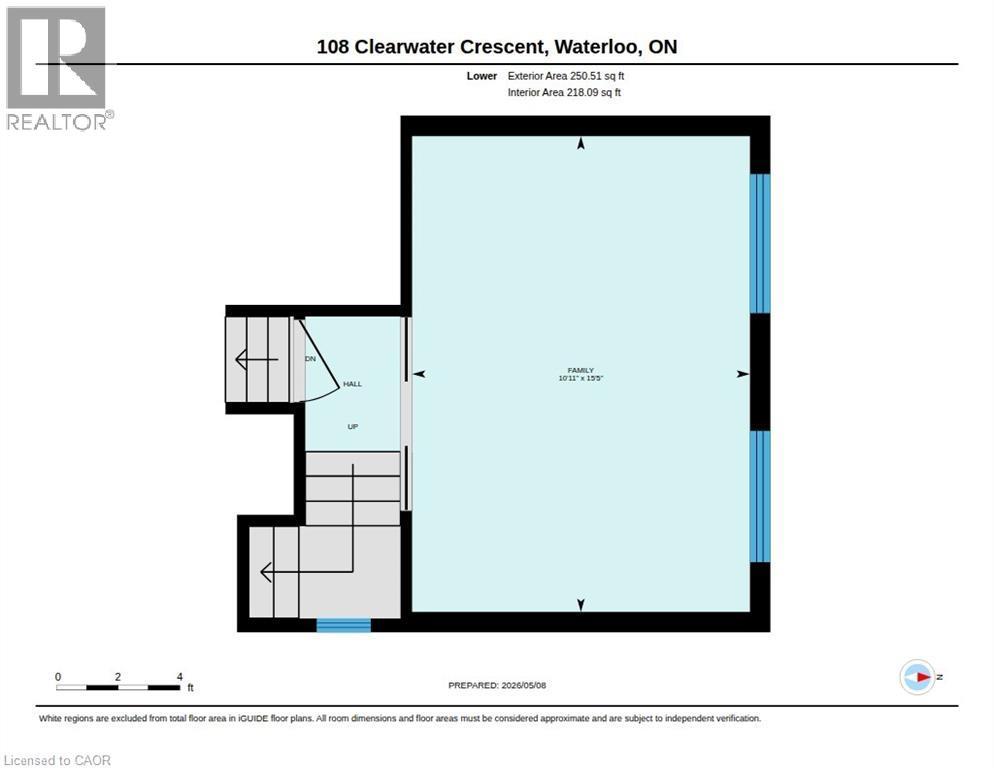 Floor plan - 108 Clearwater Crescent, Waterloo, ON