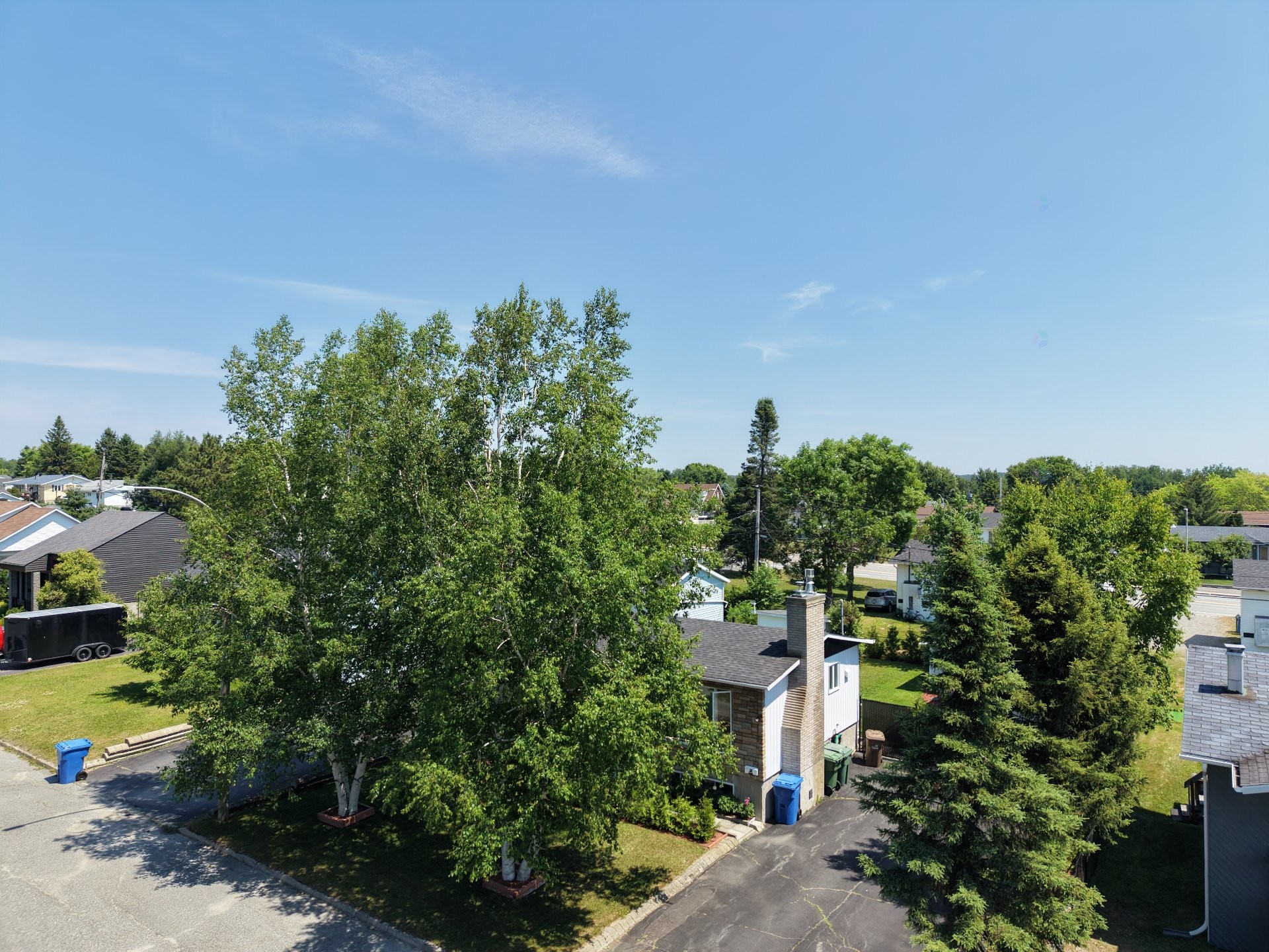 Aerial View - 172 Rue Bolduc, Amos, QC