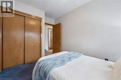 Carpeted bedroom featuring a closet - 