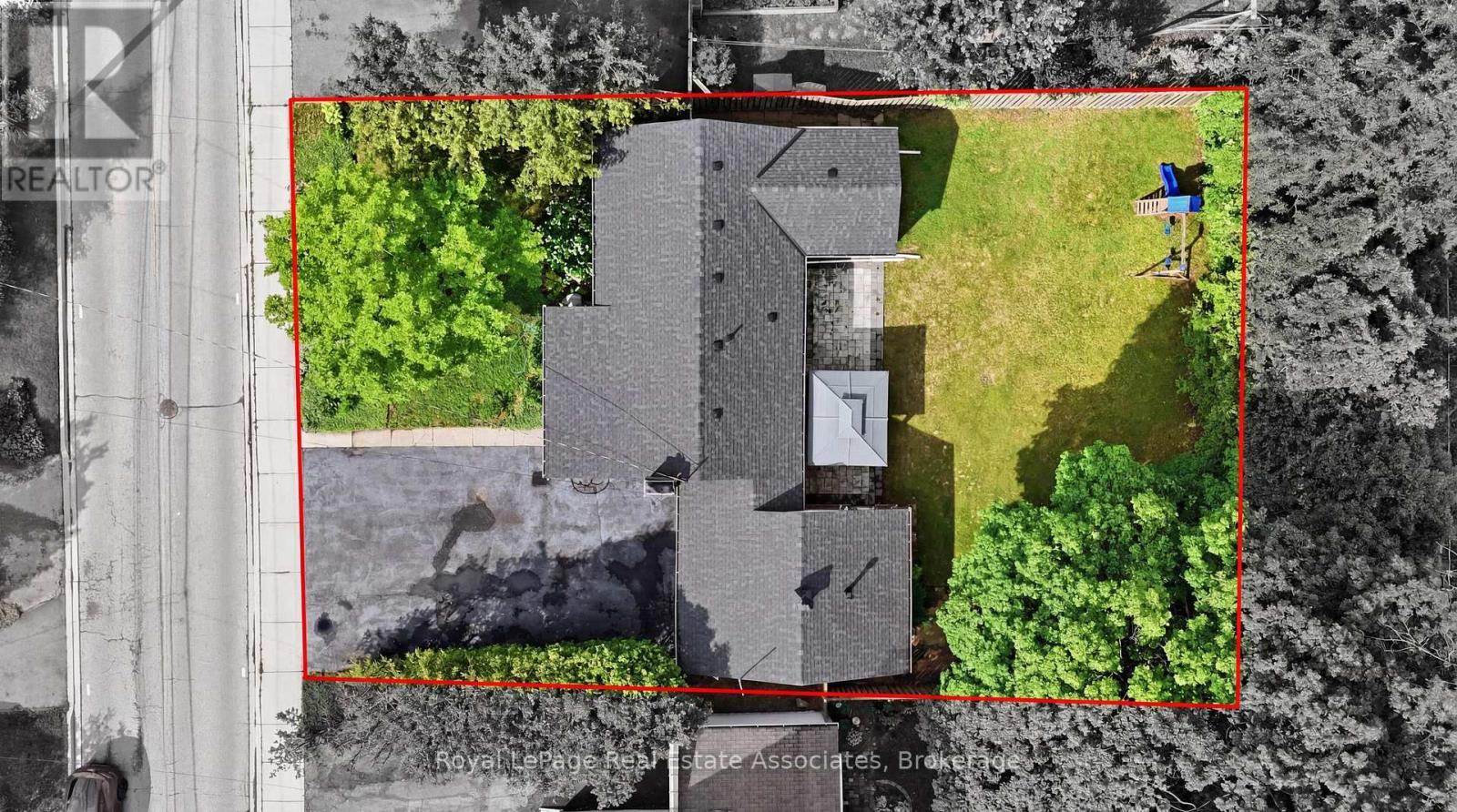 Aerial View - 1924 Balsam Avenue, Mississauga, ON