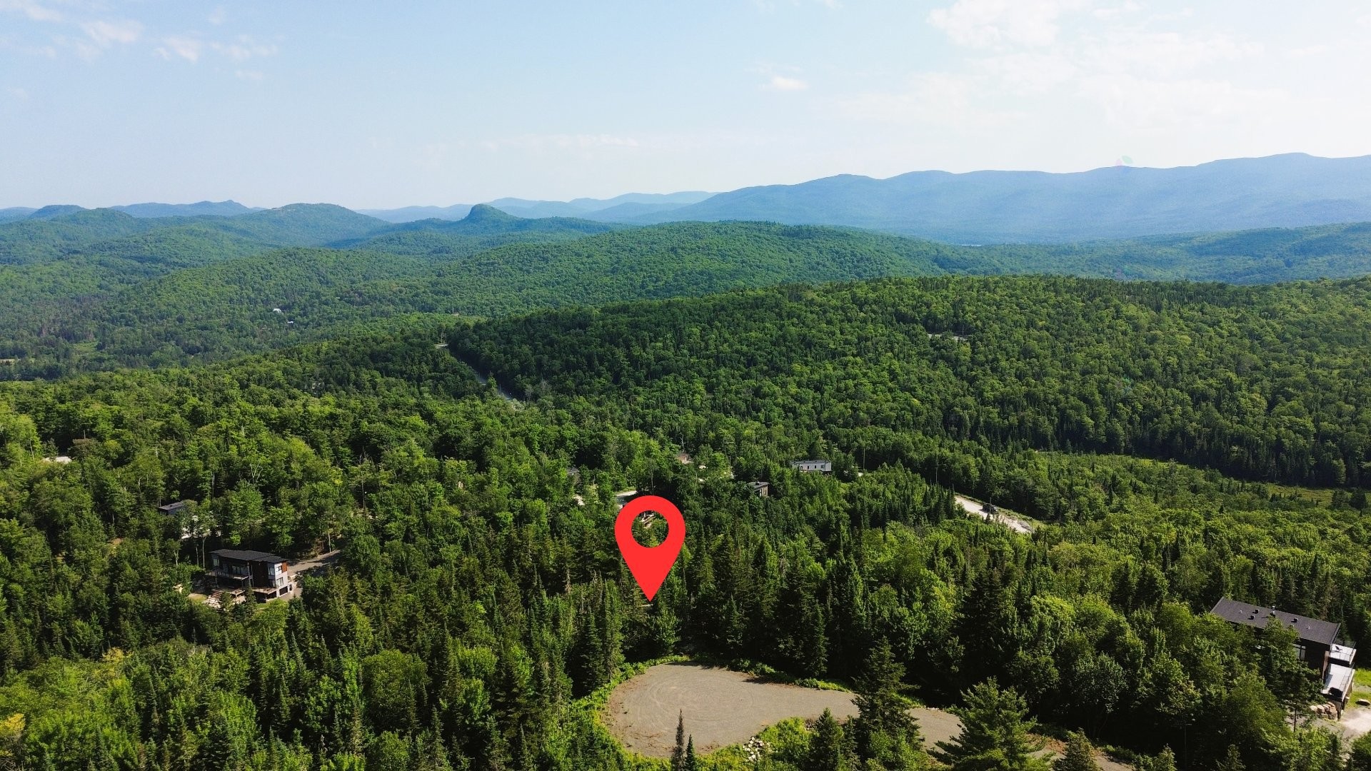Aerial View - Rue Du Mont-Logan, La Conception, QC