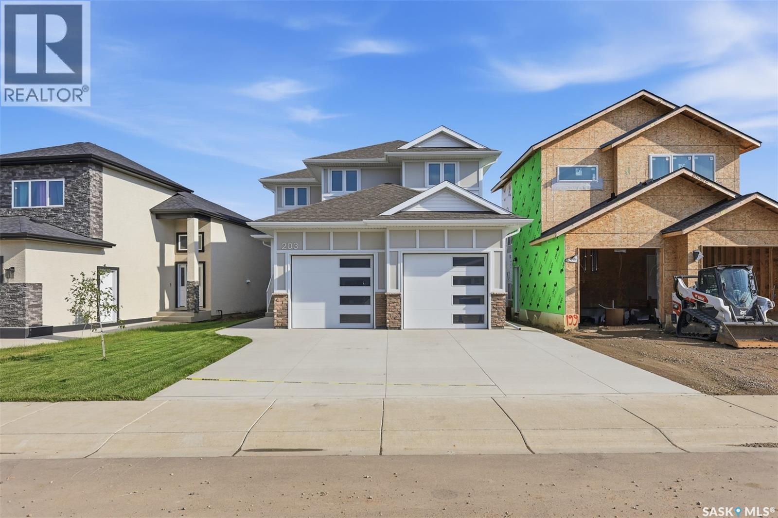 203 Sharma Lane, Saskatoon, SK - Outdoor With Facade