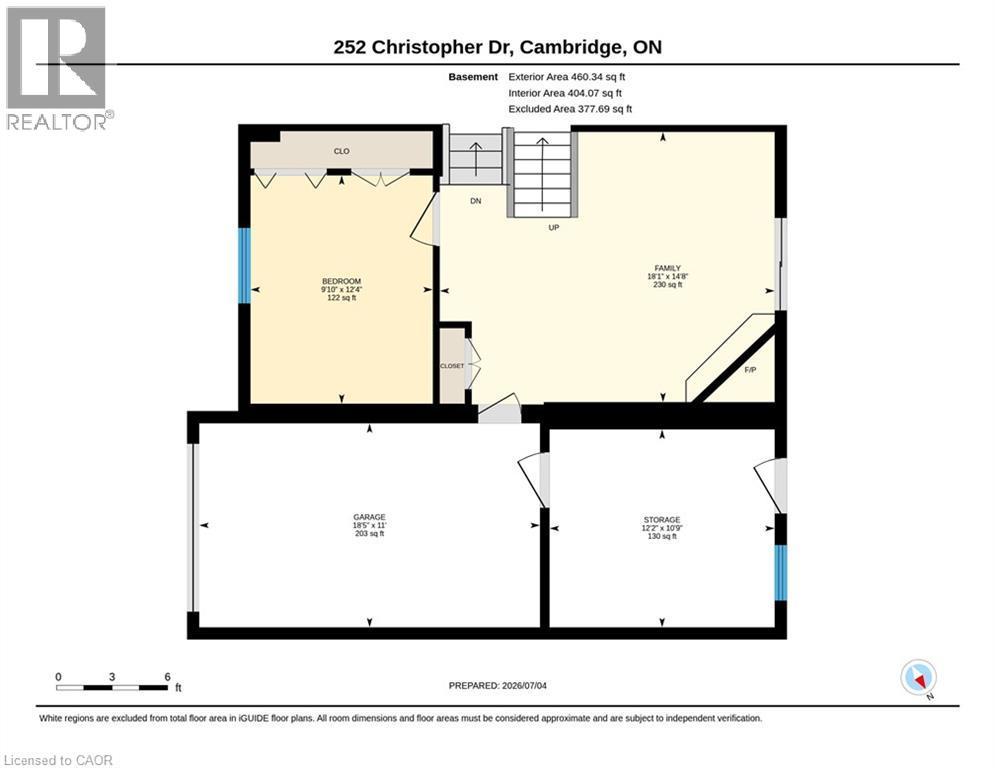 Lower Level - 252 Christopher Drive, Cambridge, ON