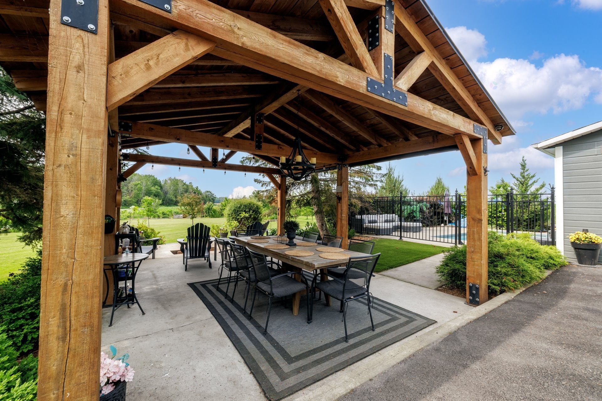 Patio - 81 Route 223, Lacolle, QC - Outdoor With Exterior