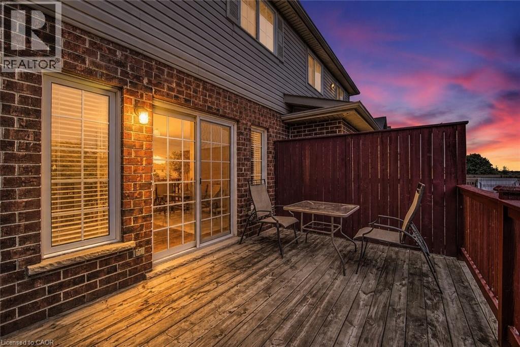 208 Featherstone Crescent, Kitchener, ON - Outdoor With Deck Patio Veranda
