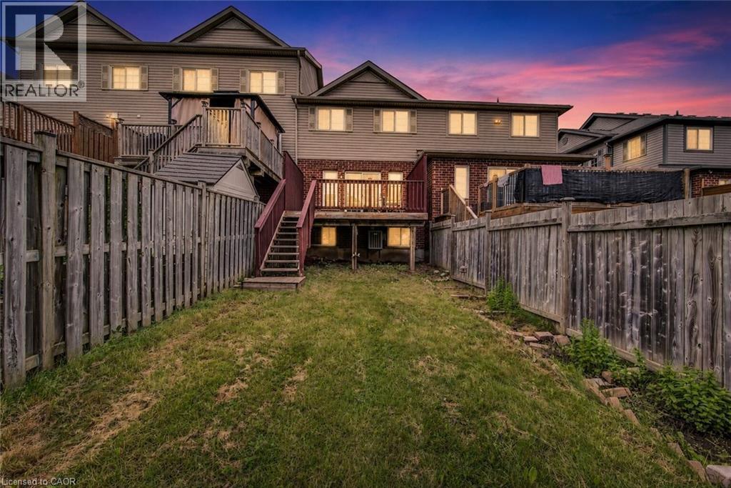 208 Featherstone Crescent, Kitchener, ON - Outdoor With Deck Patio Veranda