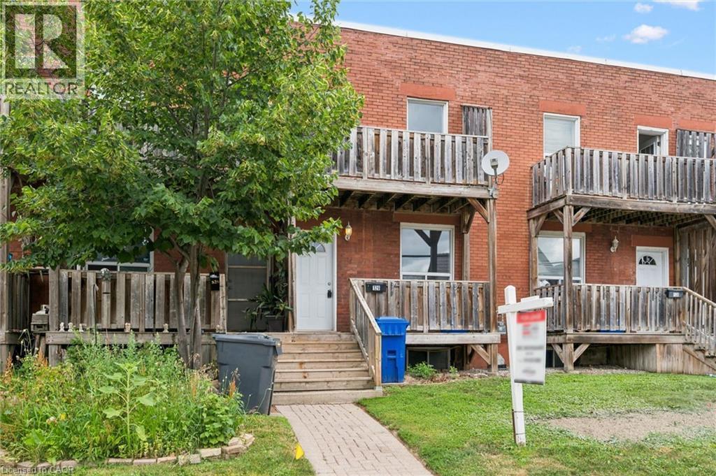 126 Wellington Street N, Kitchener, ON - Outdoor With Deck Patio Veranda With Exterior