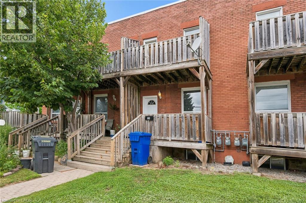 126 Wellington Street N, Kitchener, ON - Outdoor With Deck Patio Veranda With Exterior