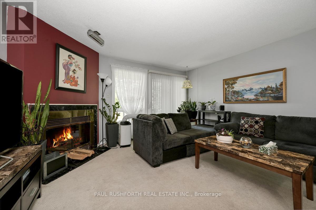 Living Room - 362 Briston Private, Ottawa, ON - Indoor Photo Showing Living Room With Fireplace