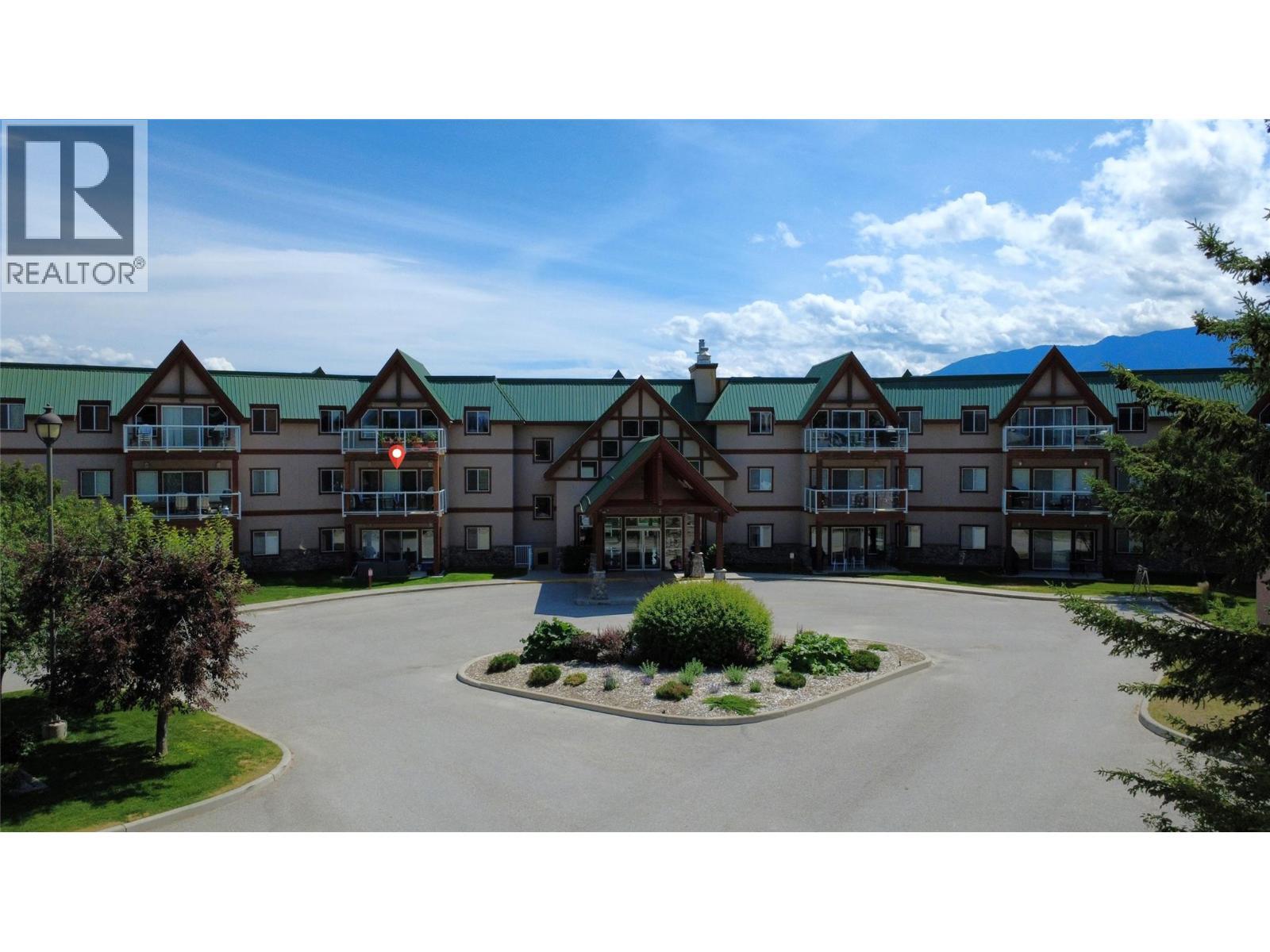 701 14A Crescent Unit# 213 I, Invermere, BC - Outdoor With Balcony With Facade