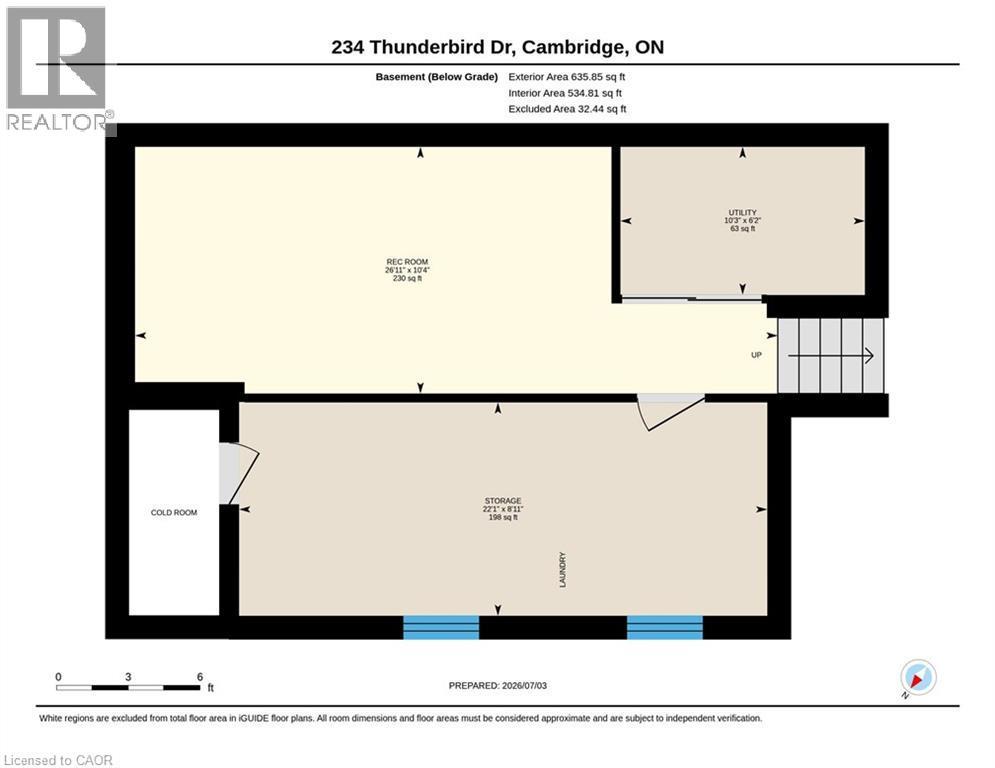 Floor plan - 234 Thunderbird Drive, Cambridge, ON - Other