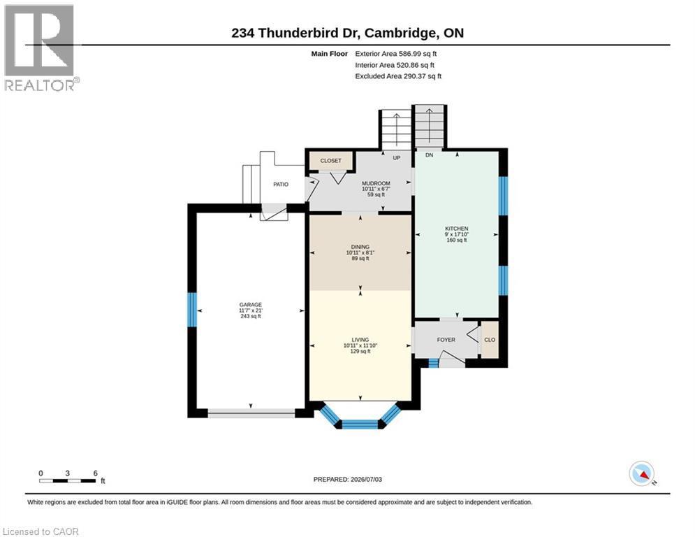 Floor plan - 234 Thunderbird Drive, Cambridge, ON - Other