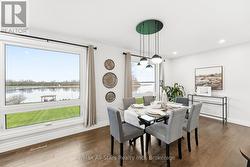 DINING AREA W/ROOM FOR LOUNGING - 