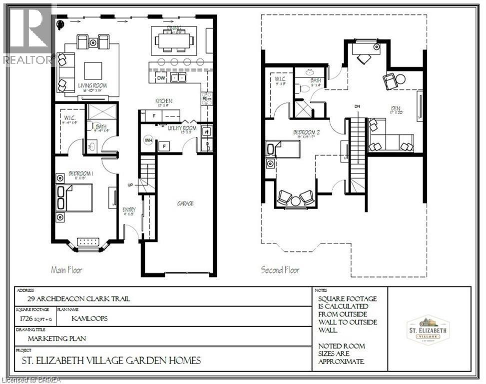 Floor plan - 29 Archdeacon Clark Trail, Hamilton, ON