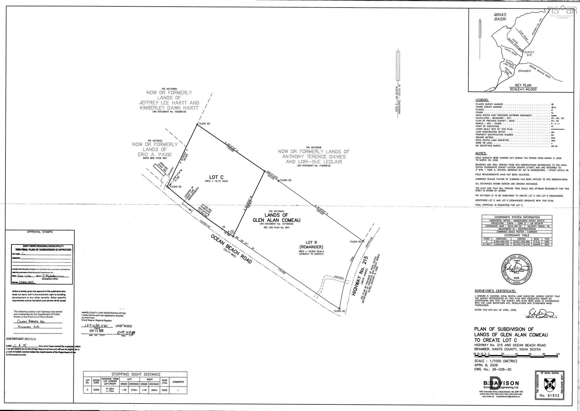 Lot C Highway 215, Bramber, NS