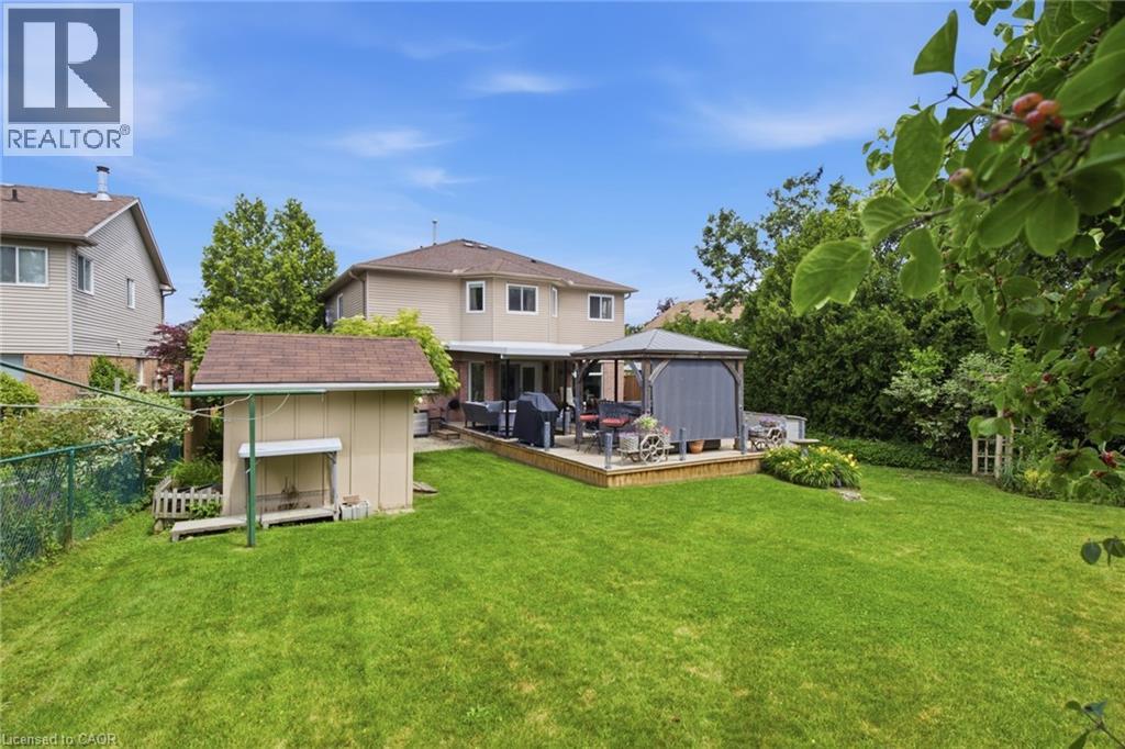 196 Harwood Road, Cambridge, ON - Outdoor With Deck Patio Veranda With Backyard With Exterior