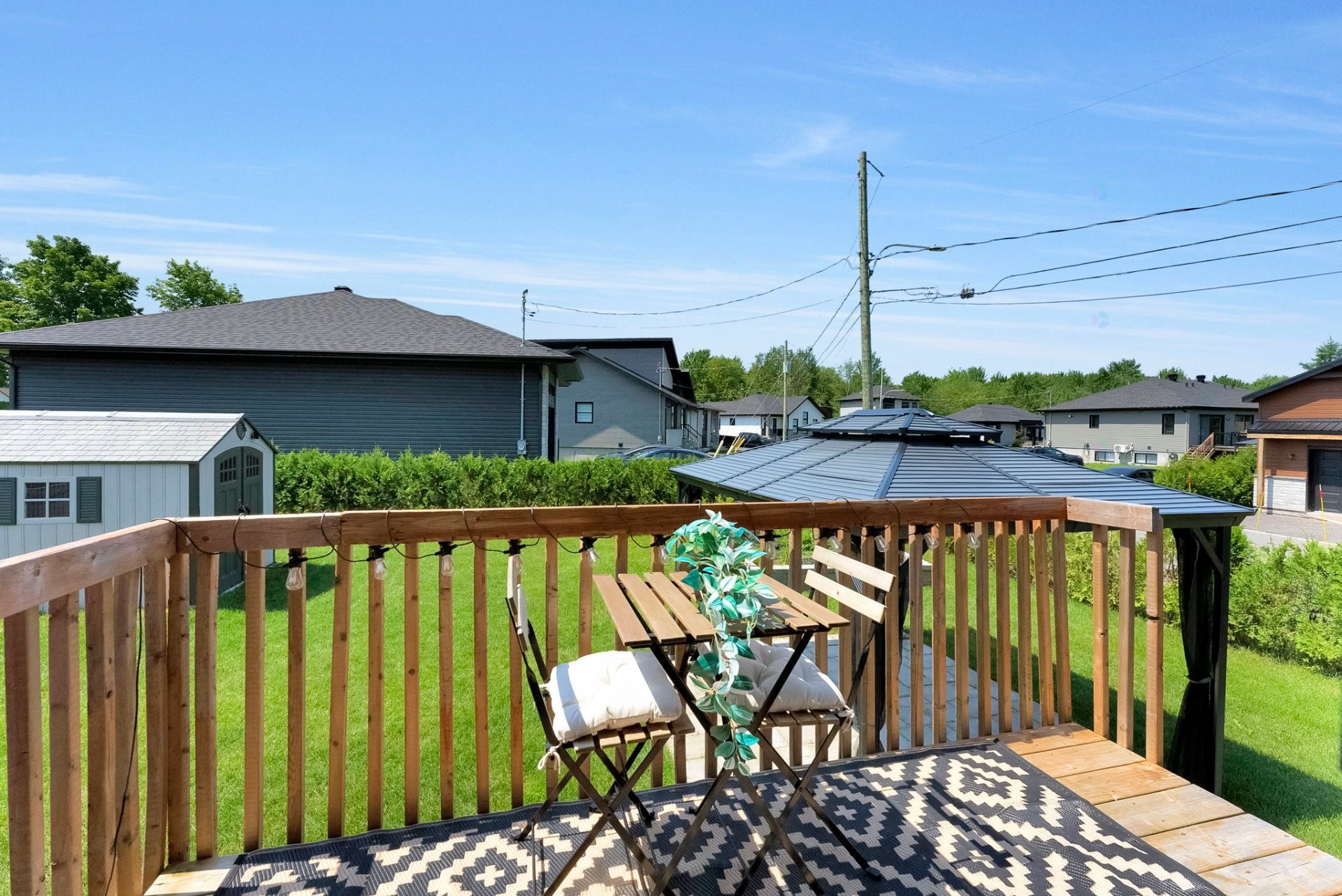 Terrasse - 1019 Av. Boucher, Saint-Agapit, QC - Outdoor With Exterior