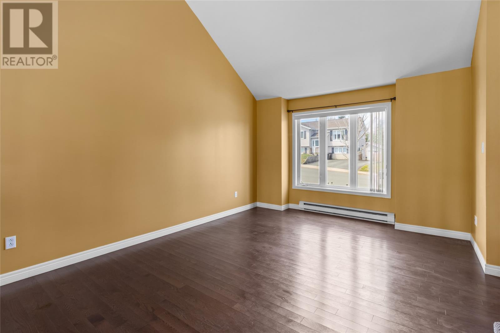Living room with Vaulted Ceiling - 7 Penney Crescent, St John'S, NL