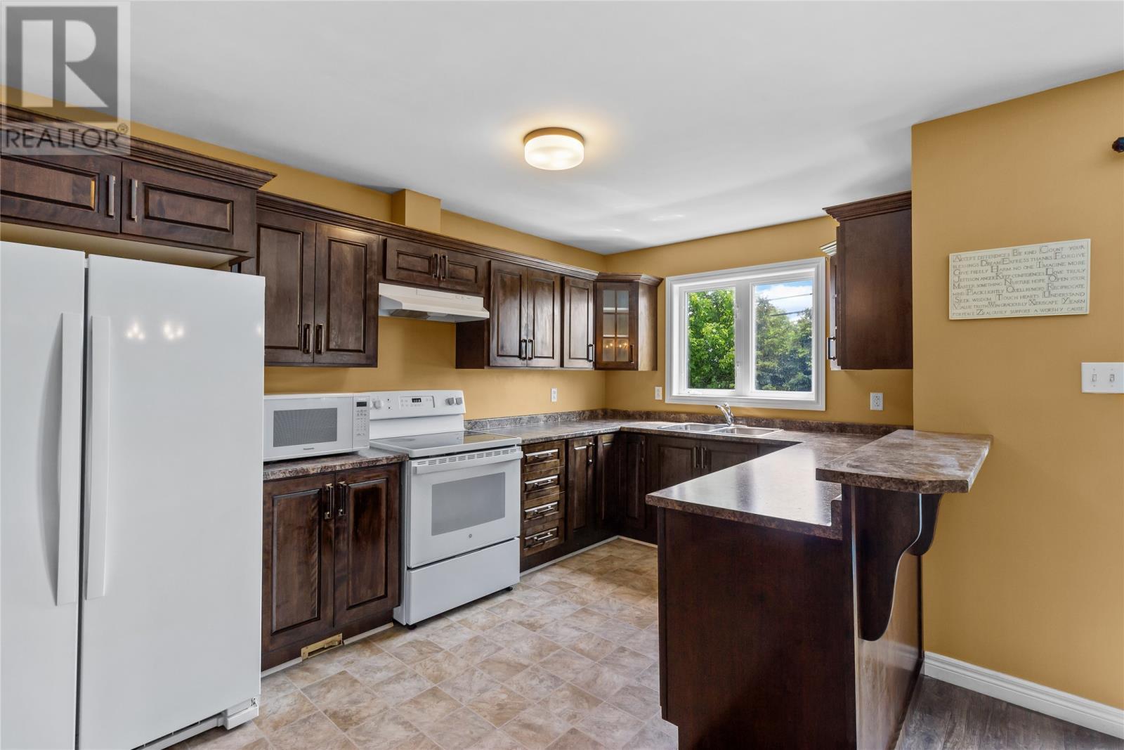 Updated Open Concept Kitchen with Peninsula - 7 Penney Crescent, St John'S, NL