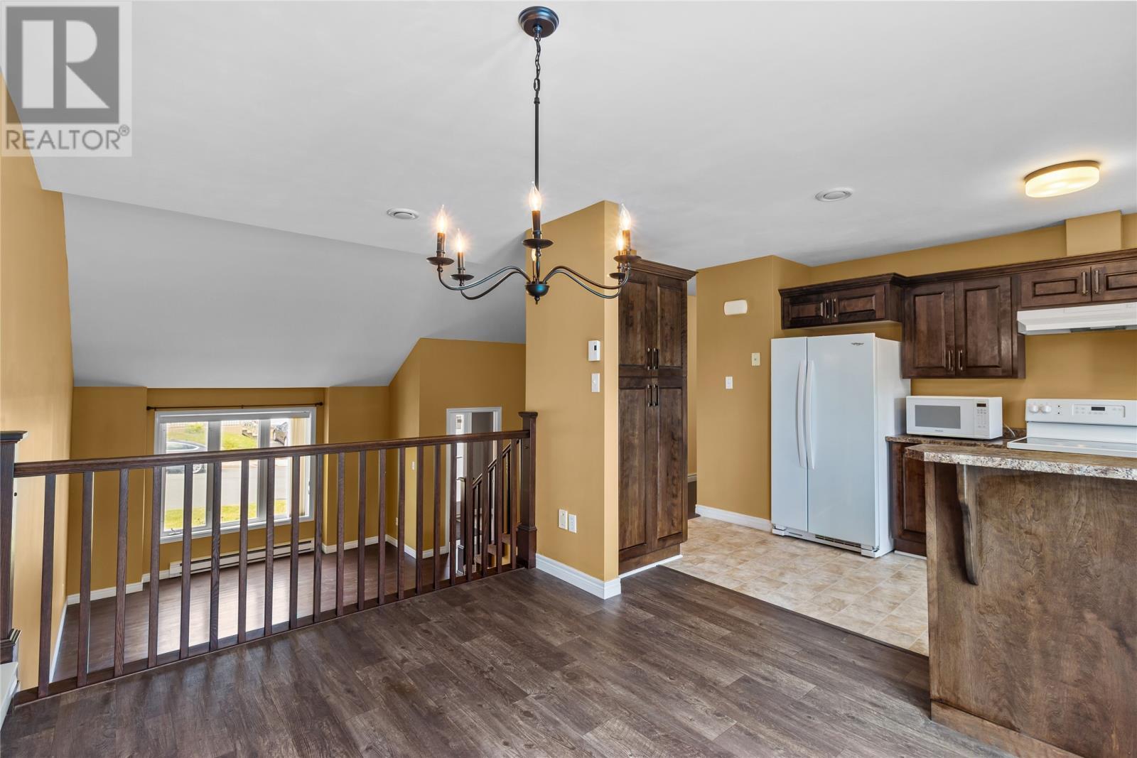 Dining Room Overlooking Living room and updated peninsula kitchen - 7 Penney Crescent, St John'S, NL