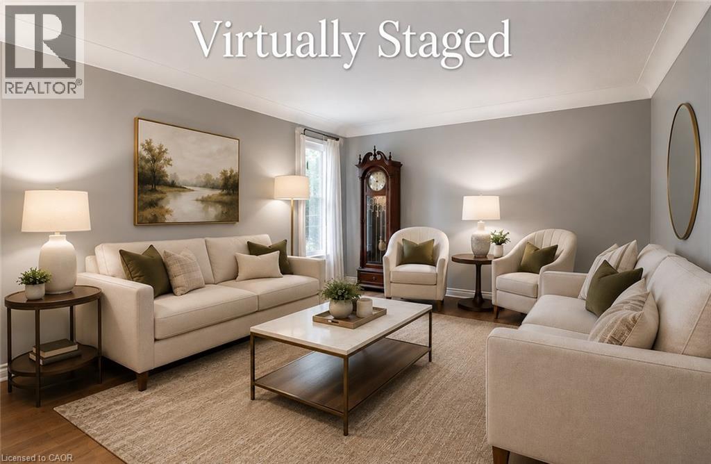 215 Briar Hill Crescent, Ancaster, ON - Indoor Photo Showing Living Room