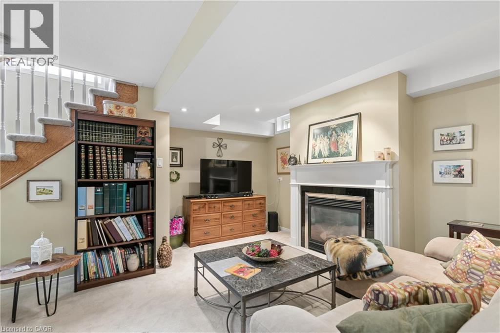 30 Doon Mills Drive, Kitchener, ON - Indoor Photo Showing Living Room With Fireplace