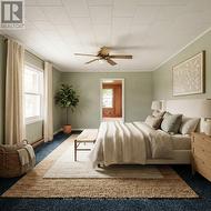 Staged Main Floor Primary Bedroom -