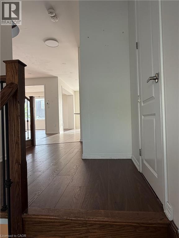 Hardwood flooring throughout the main level - 235 Apple Hill Crescent, Kitchener, ON