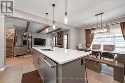 Island with Dishwasher - 