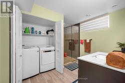 Basement Washroom Include Laundry - 