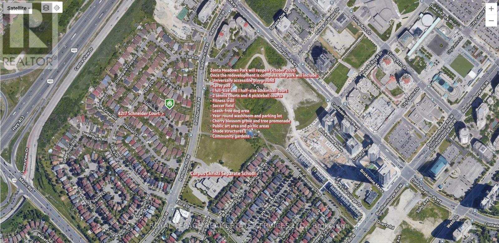 4217 Schneider Court, Mississauga, ON - With View