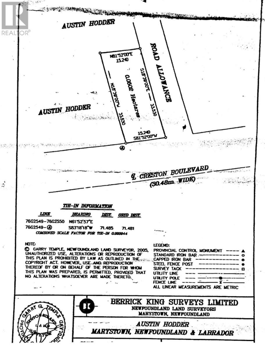 198 Creston Boulevard, Marystown, NL