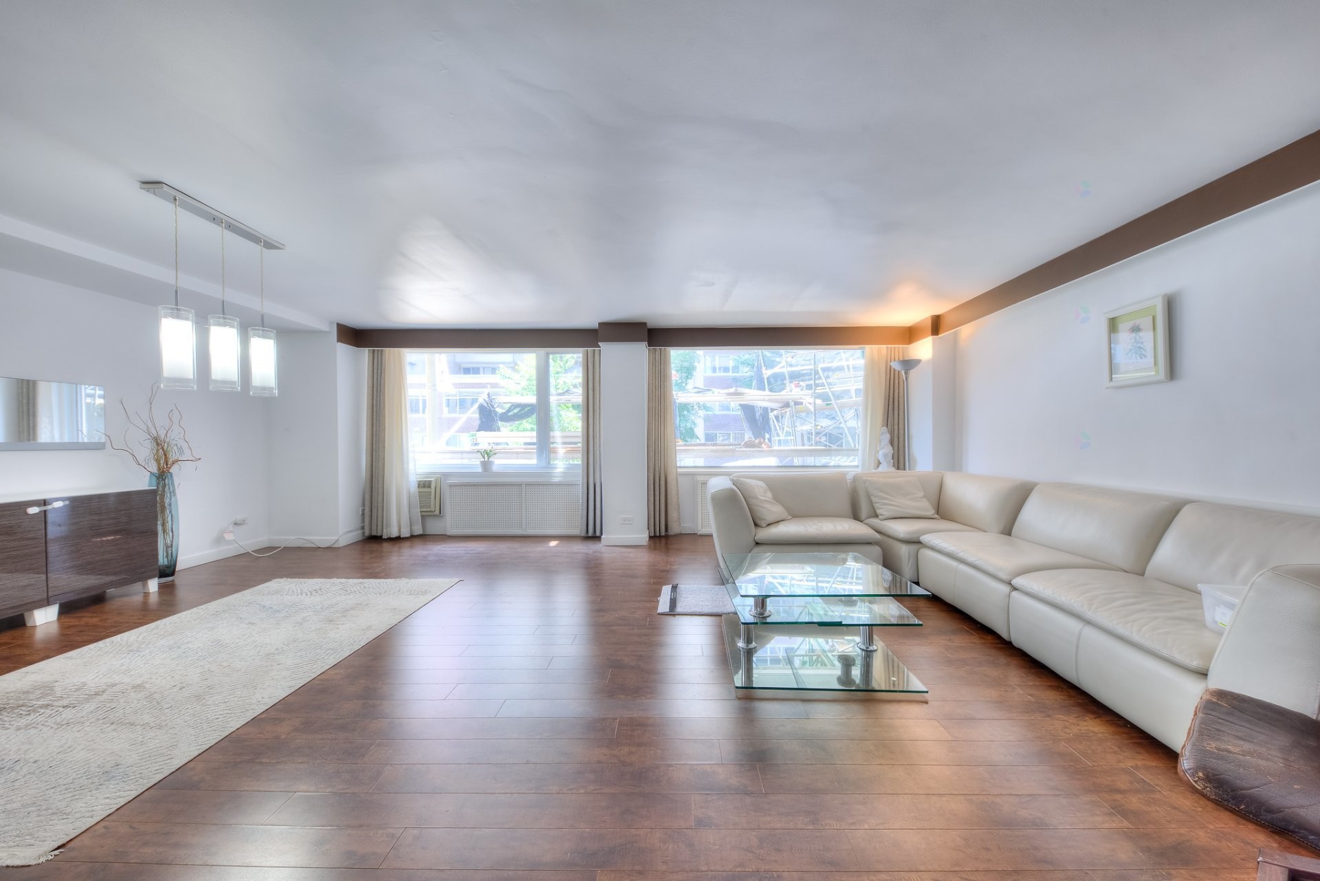 Salon - 101-3445 Rue Drummond, Montréal (Ville-Marie), QC - Indoor Photo Showing Living Room