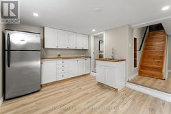 Basement kitchenette -