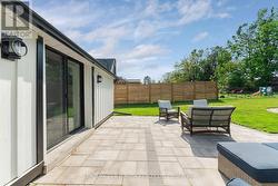 Professionally installed interlock patio -
