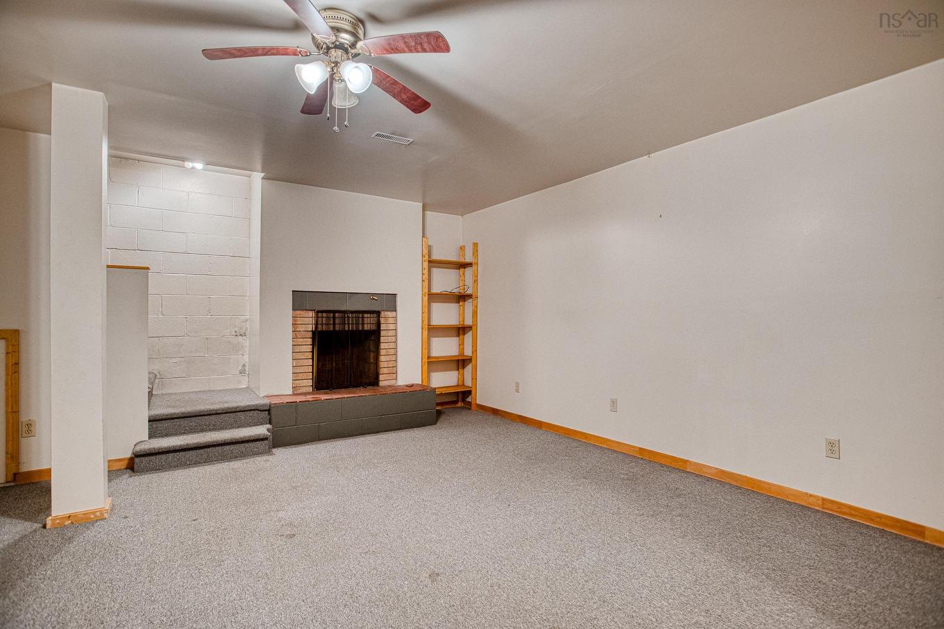 3895 Kencrest Avenue, Halifax, NS - Indoor Photo Showing Other Room With Fireplace