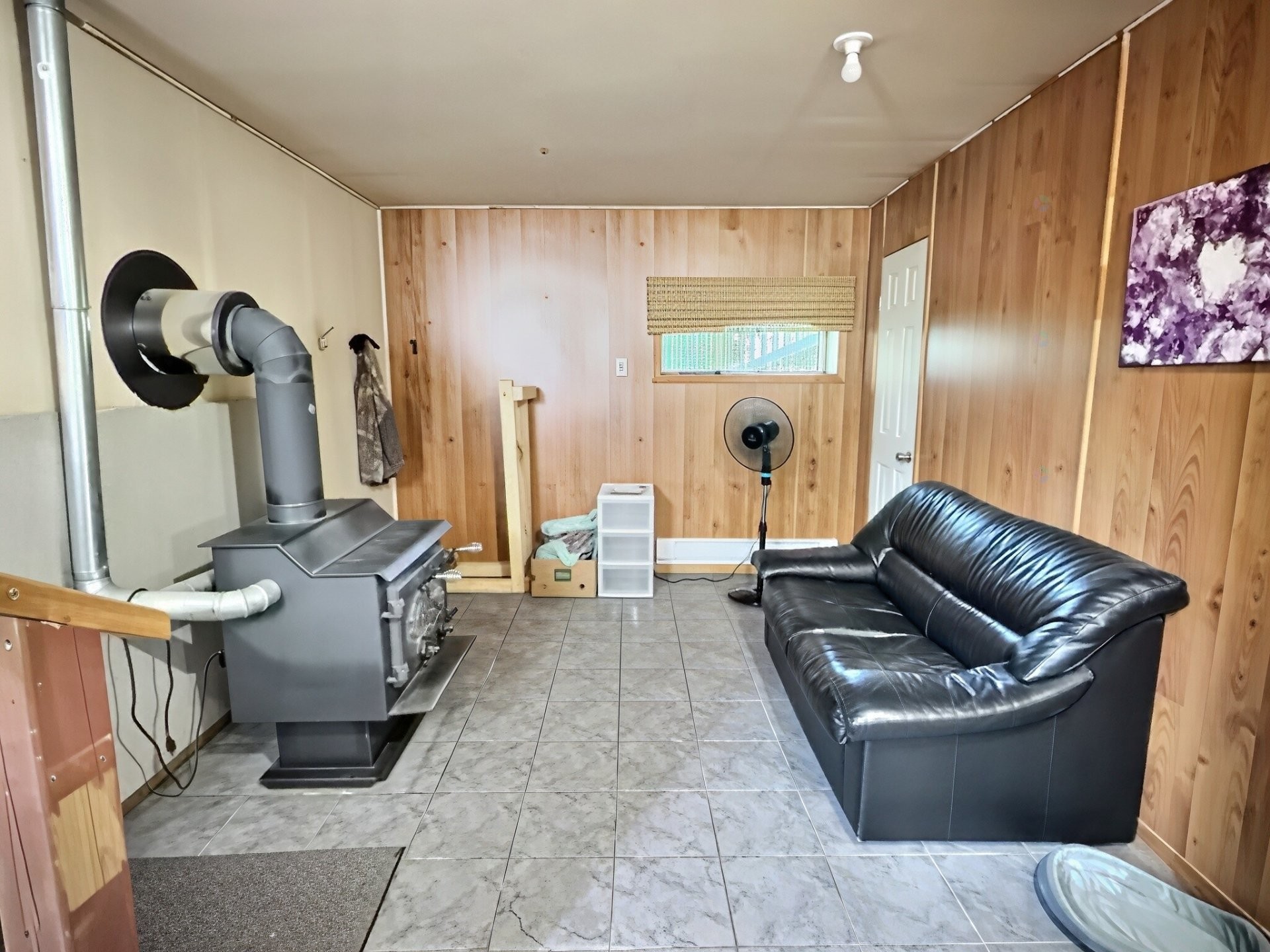 Basement - 22 7E Avenue, Champneuf, QC - Indoor Photo Showing Gym Room