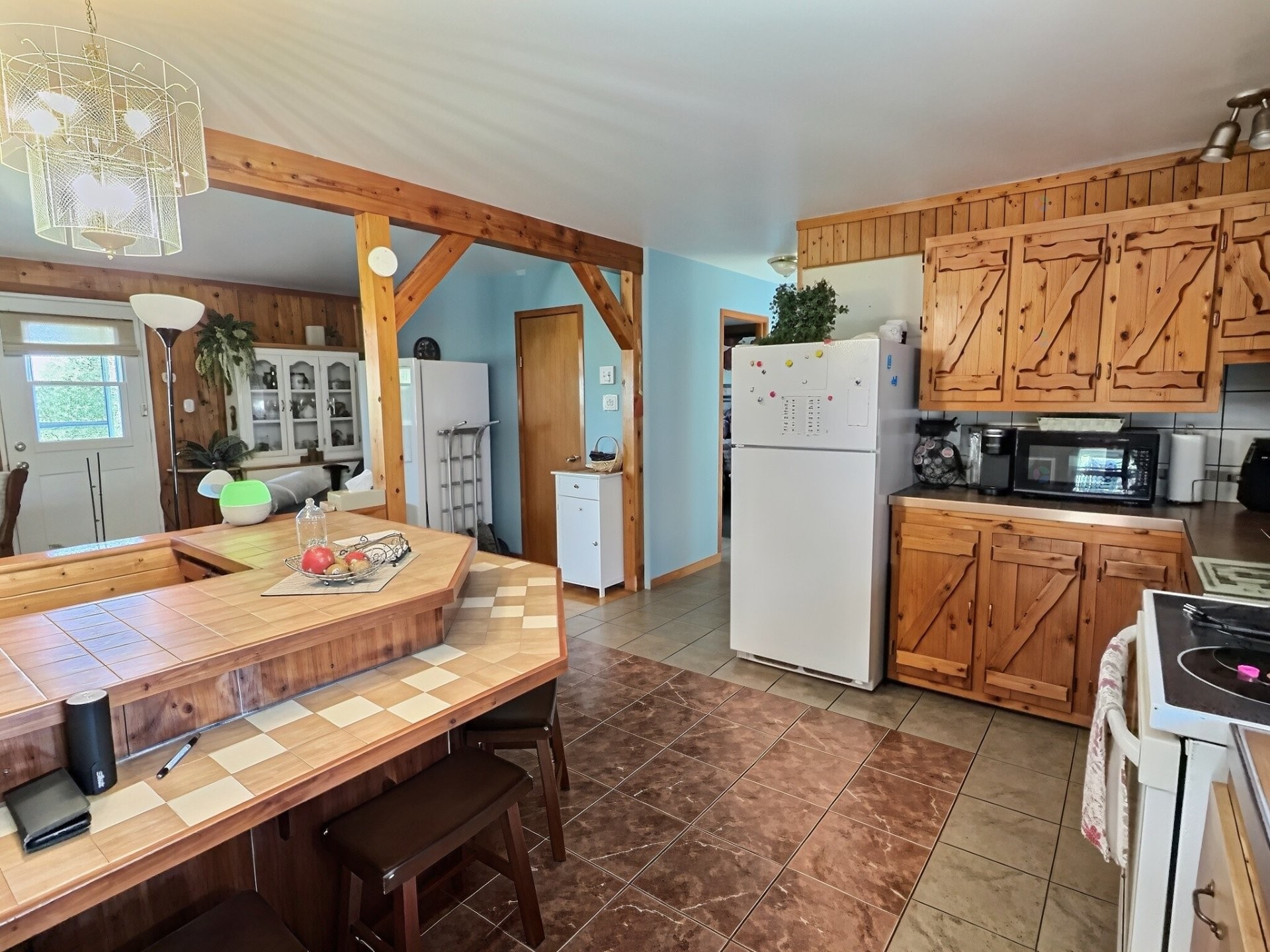 Kitchen - 22 7E Avenue, Champneuf, QC - Indoor Photo Showing Kitchen