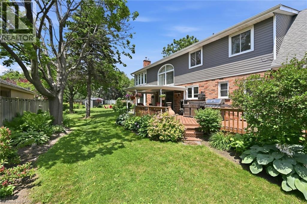 Rear yard - 1 Idared Road, Carlisle, ON - Outdoor With Deck Patio Veranda